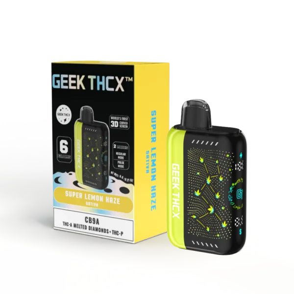 GEEK THCX DISPOSABLE SUPER LEMON HAZE 