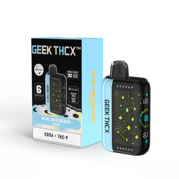 GEEK THCX DISPOSABLE BLUE RAZZBERRY 