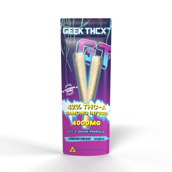 GEEK THCX PRE ROLL LEMON HEAD 
