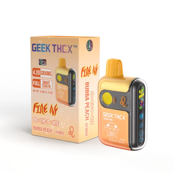 GEEK THCX LEO BUBBA PEACH 